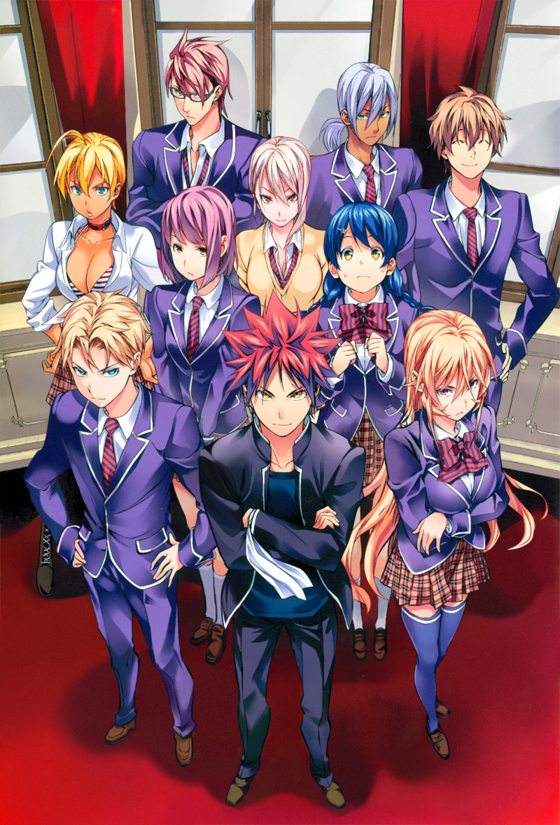 Food Wars Shokugeki no Soma Art