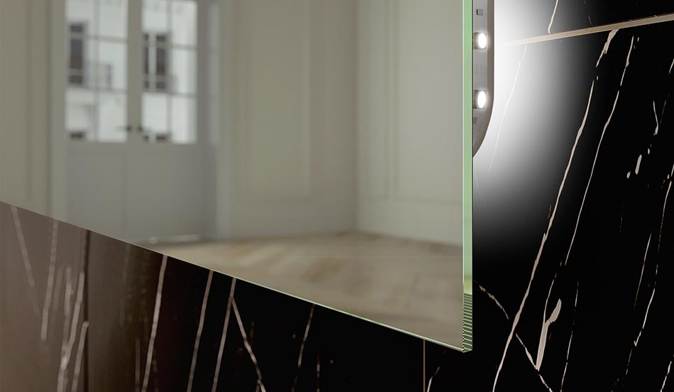 Artforma Designer Backlit LED Bathroom Mirror L58