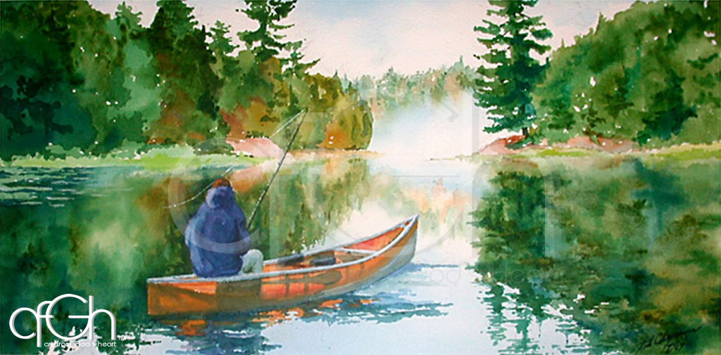 Canoe Art From Gods Heart