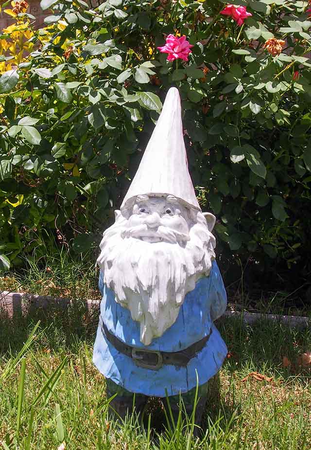 Before & After Garden Gnome Makeover