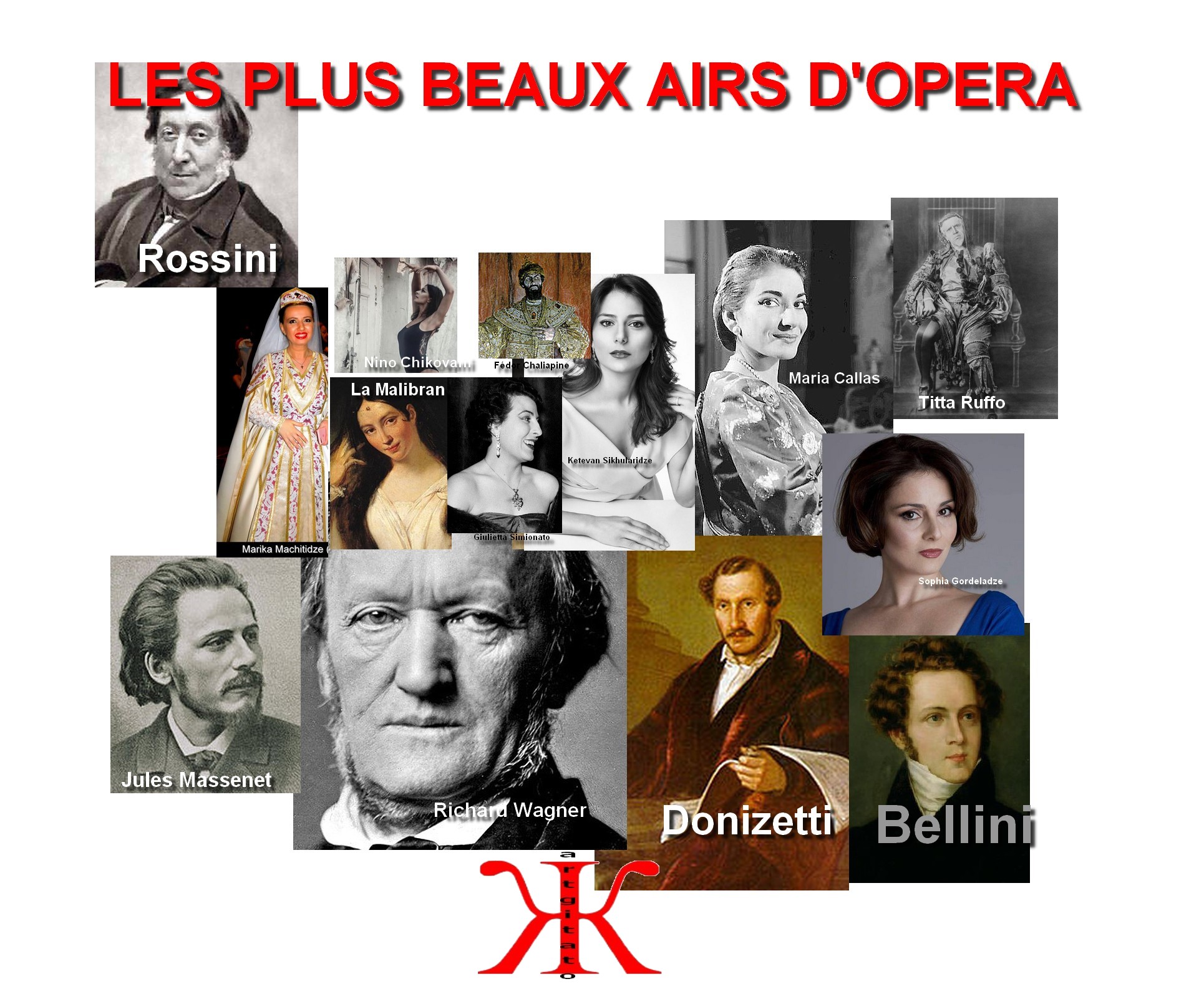 LES 200 PLUS BEAUX AIRS D'OPERA AIRS & MUSIQUES D'OPERA & D'OPERETTES