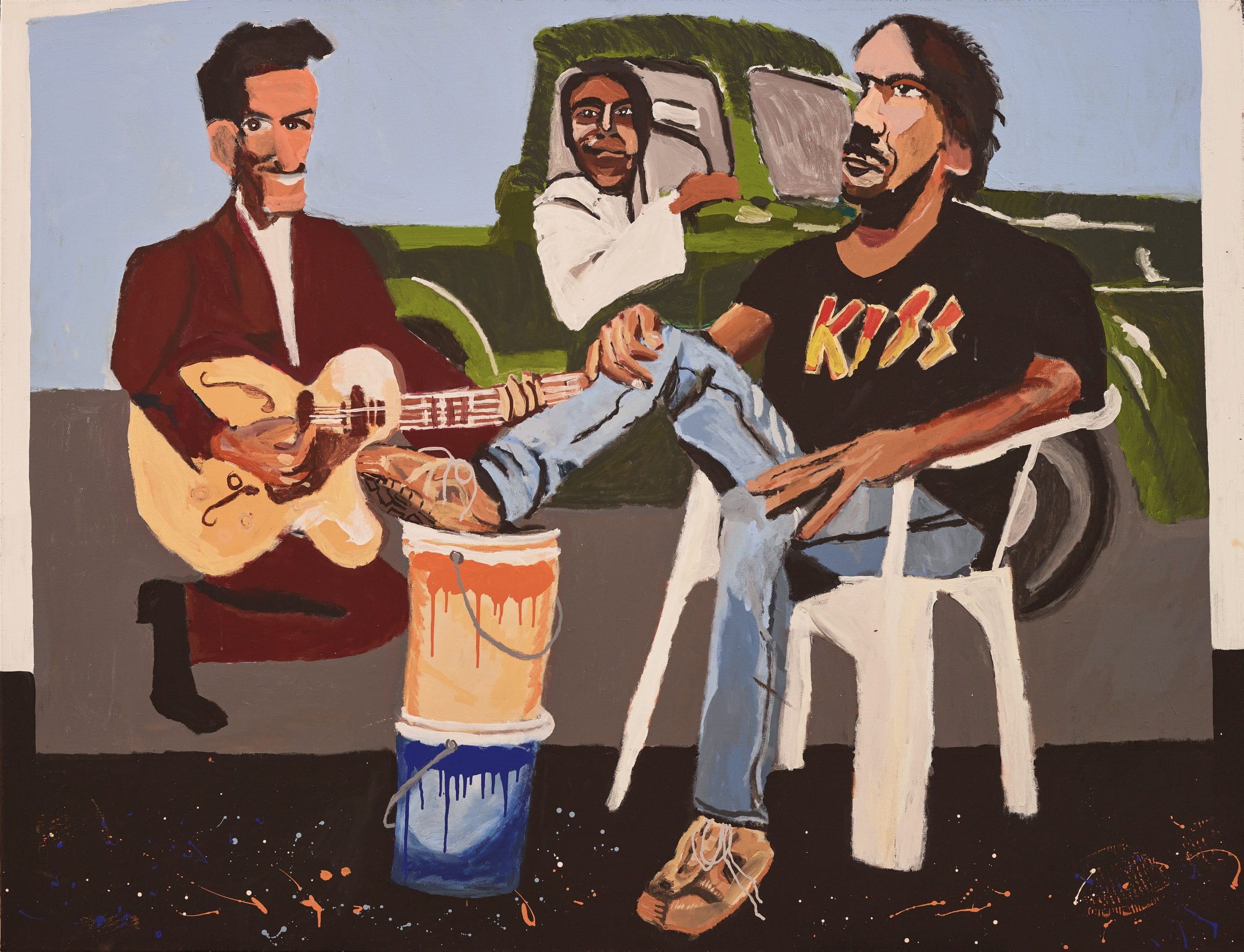 Look behind the Archibald paintings in 'Archie 100 A Century of the