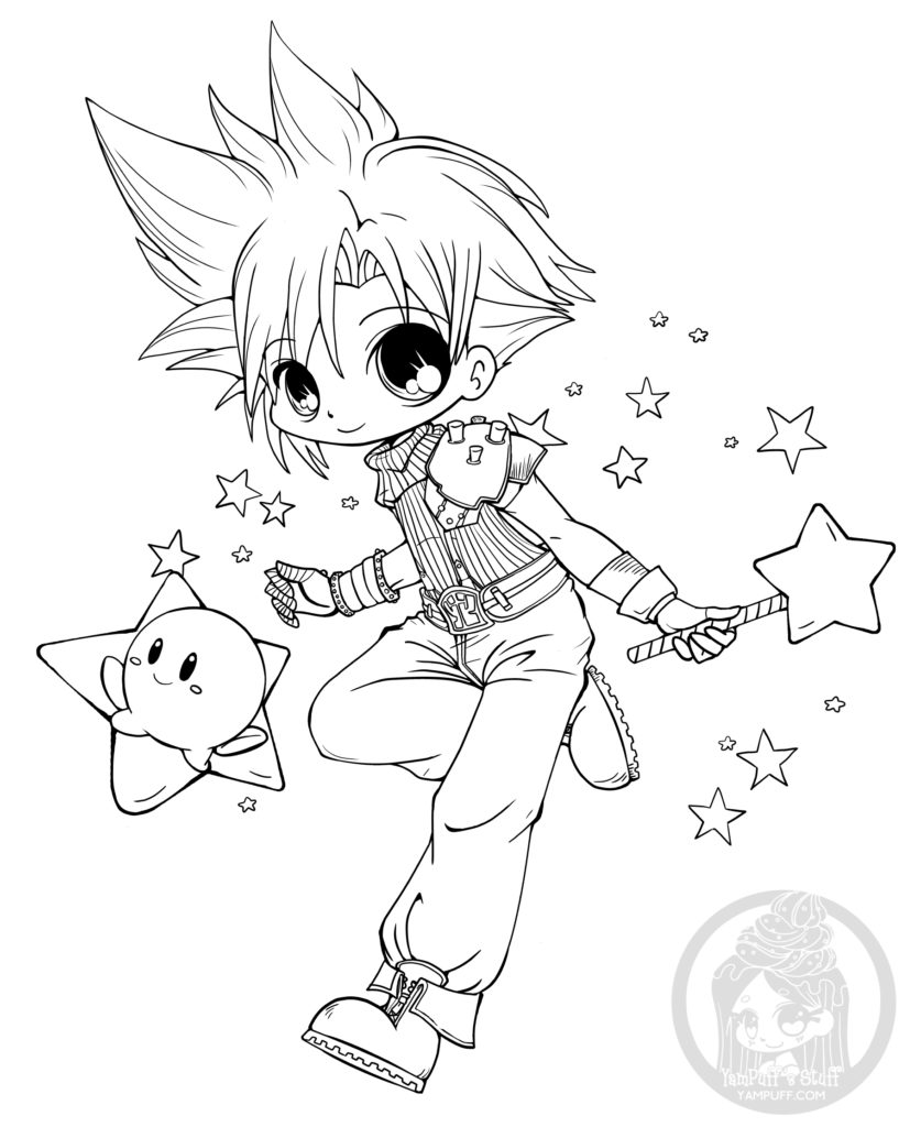 kirby dream land jeu coloriage gratuit par YamPuff