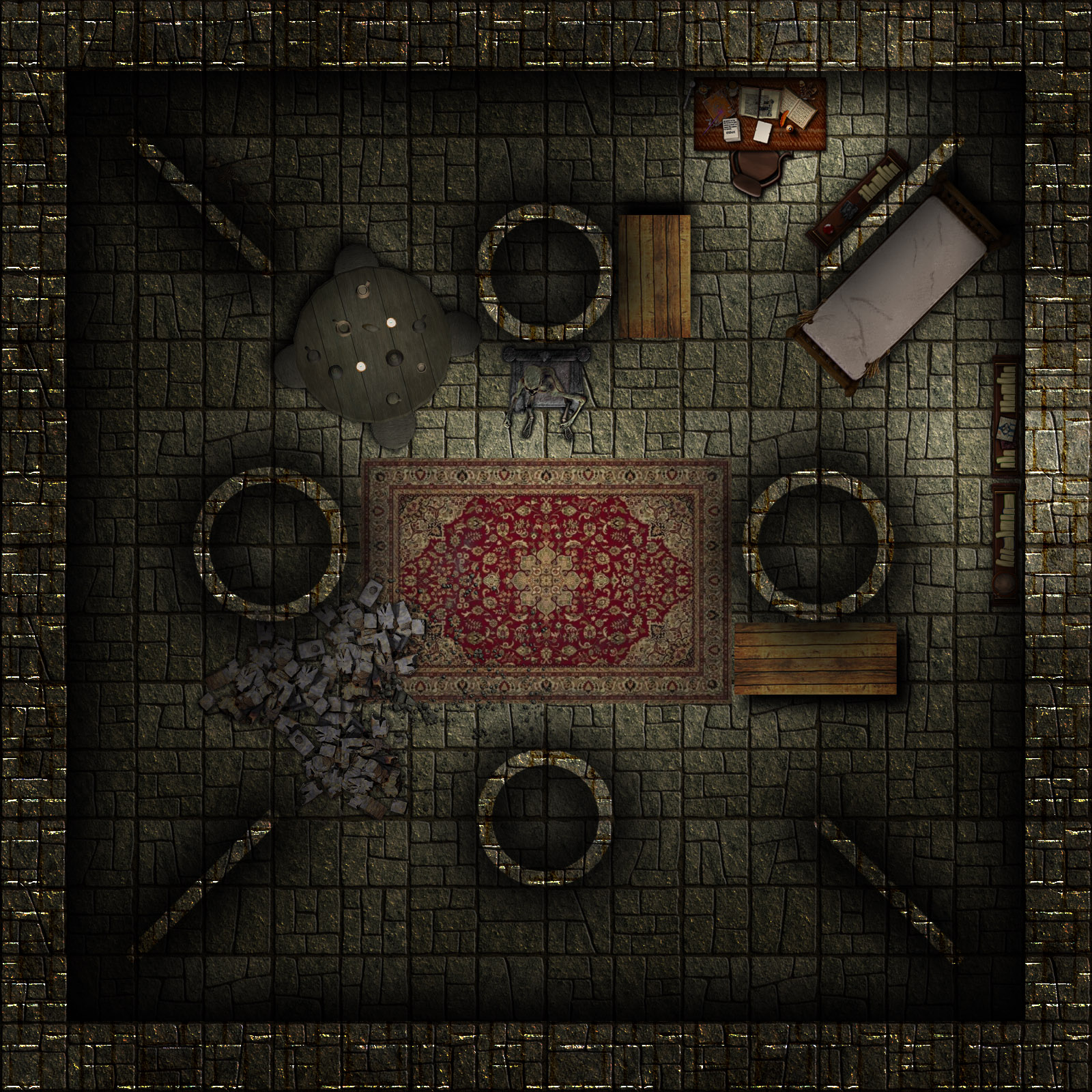 Dungeon Room Arthos Library