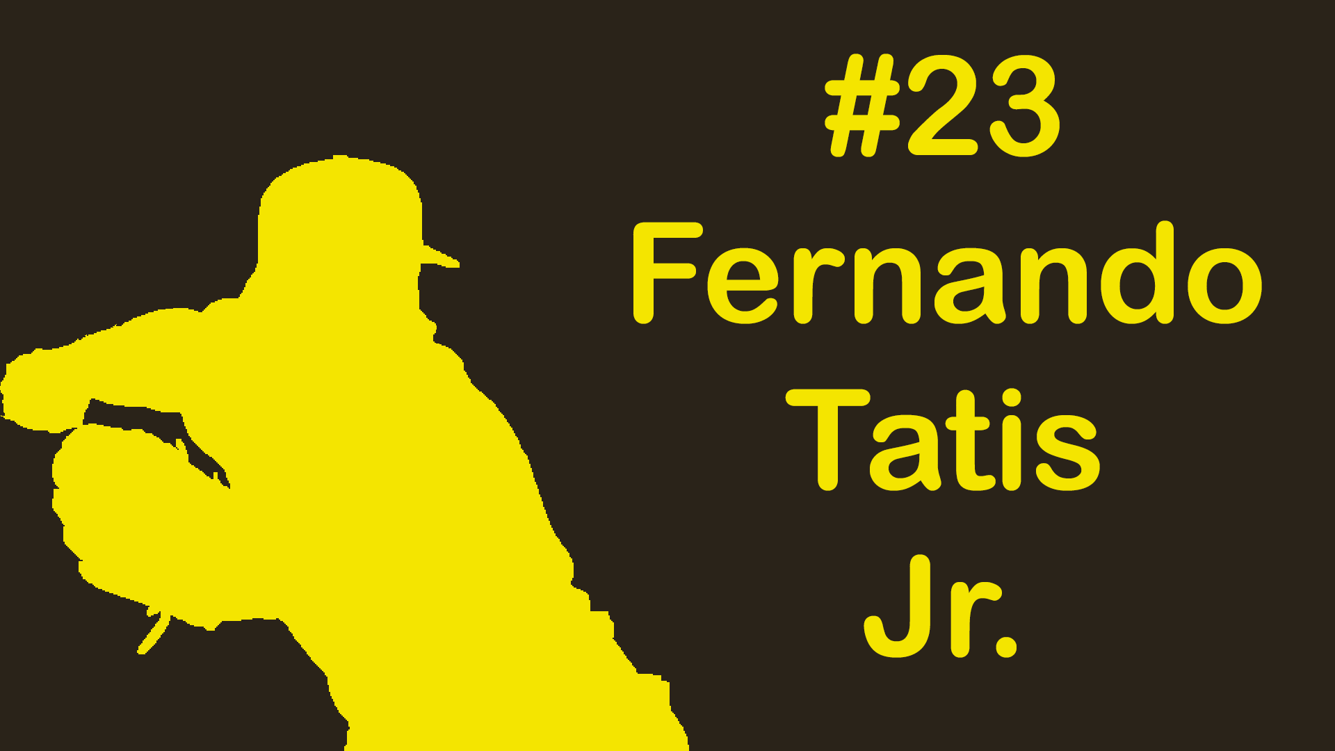 The Joy of Fernando Tatis Jr. Arthur's Economics and Sabermetrics Blog