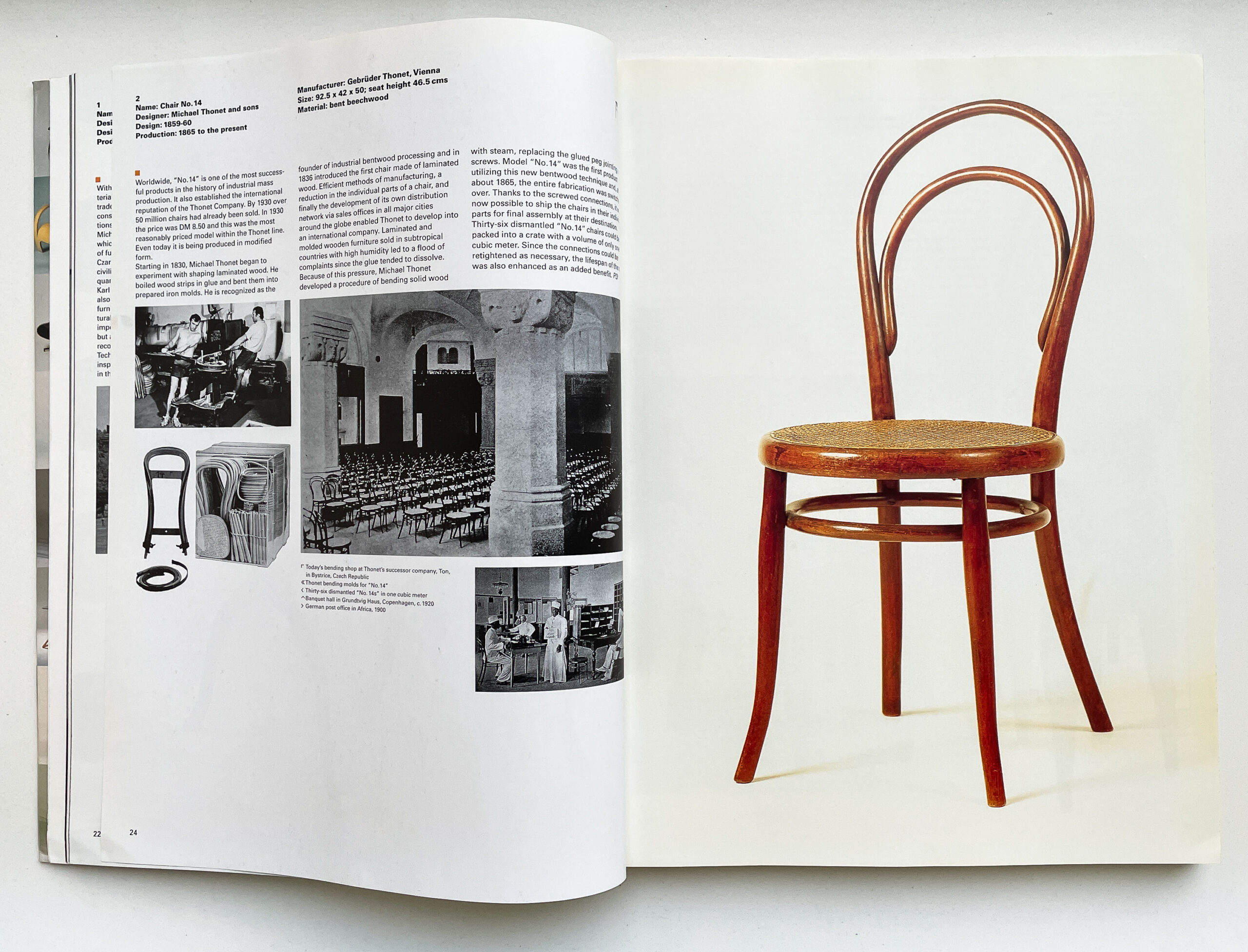 A Rare 1996 Vitra Catalog Featuring 100 Most Important Chairs From Its