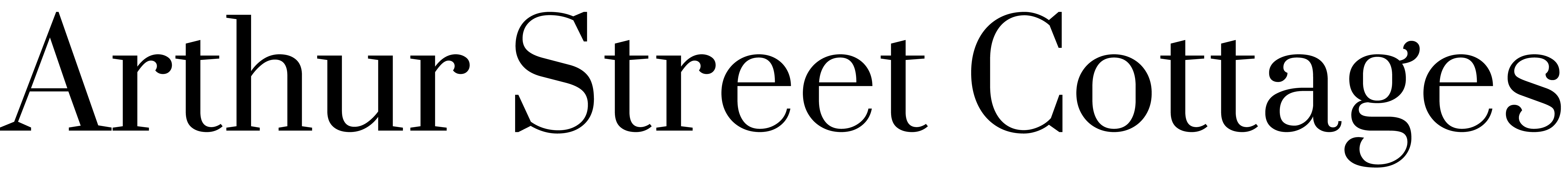 Home Arthur Street Cottages