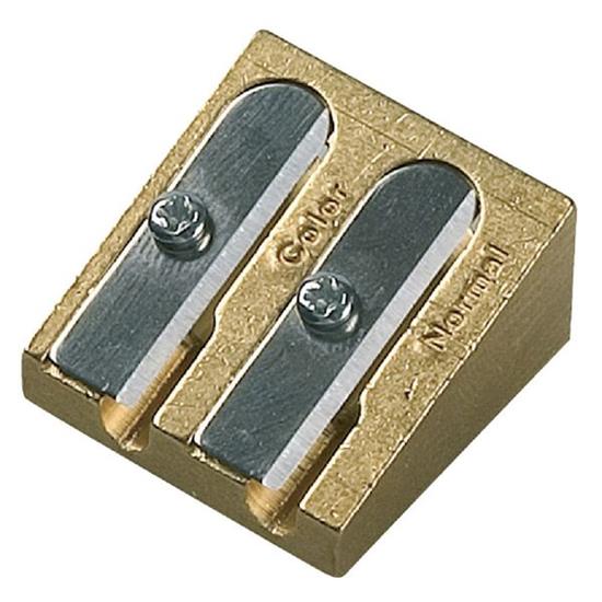 Shop Bruynzeel Design Brass Double Hole Sharpener Australia Art