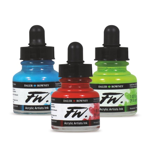 Shop FW Acrylic Ink 29.5ml Australia Art Supplies Articci