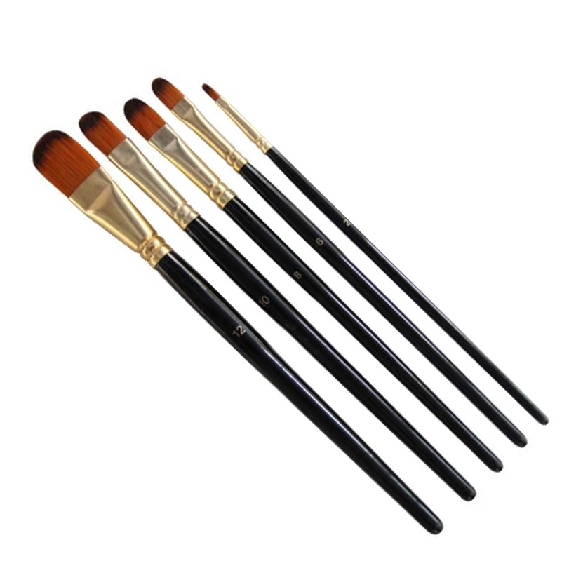 Shop Filbert Bristle Brush Set 9pcs Australia Art Supplies Articci