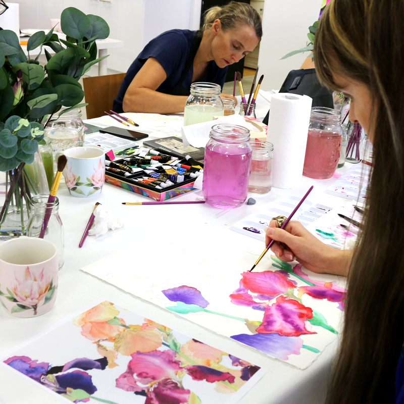 Watercolour Painting Classes