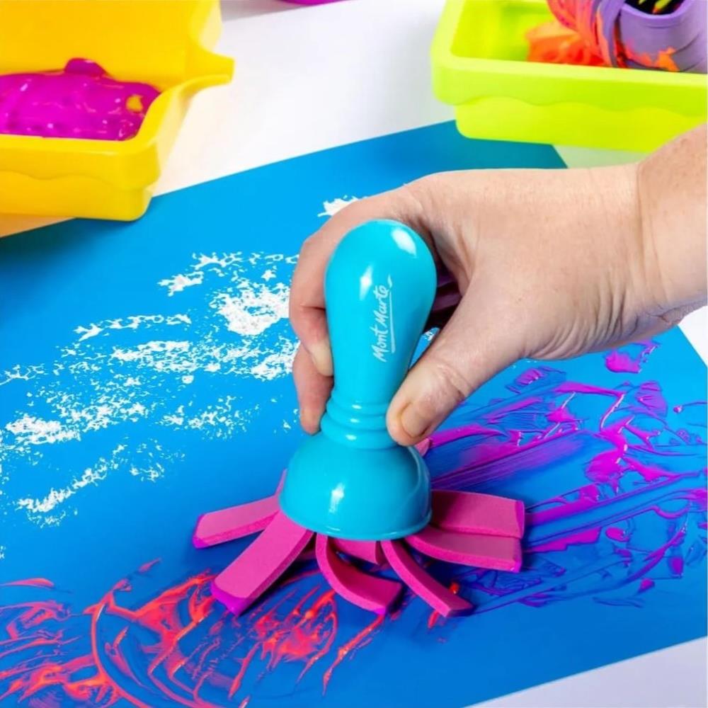 Shop Texture Paint Tools 3pc Set Mont Marte Australia Art Supplies