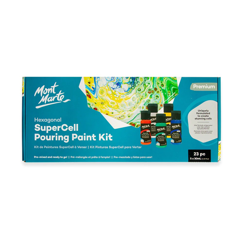 Shop Super Cell Pouring Paint Kit 23pc Articci