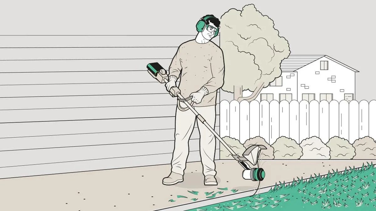 Use Your String Trimmer as an Edger Consumer Reports