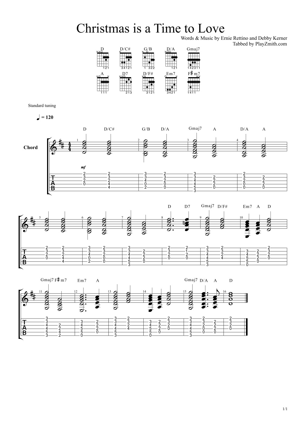 Merry Christmas A Time to Love PlayZmith Be a Guitarist