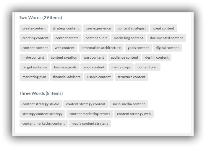 Article canvas + Term grouping update! Article Insights