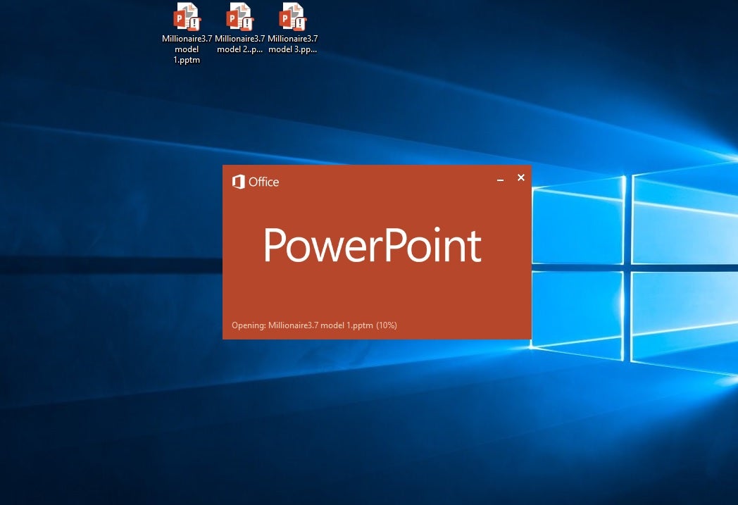 Microsoft PowerPoint Slide Presentation Software