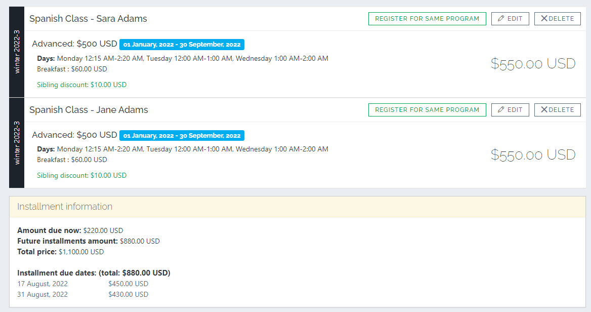 Convenience fee overview
