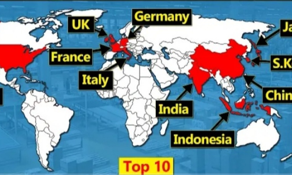 Top 10 Largest Manufacturing Countries In The World