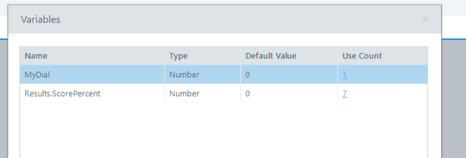 Unable to get Precreated storyline dial to change position within
