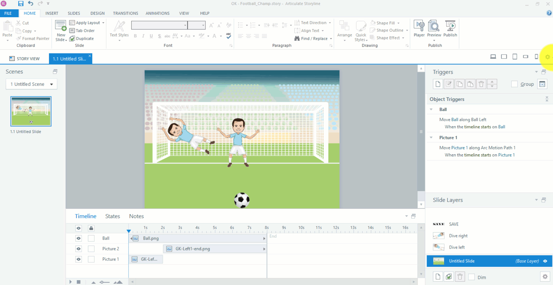 GIF animation plays twice WHY???? Articulate Storyline