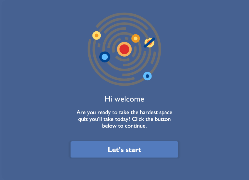 Storyline Space Quiz ELearning Examples ELearning