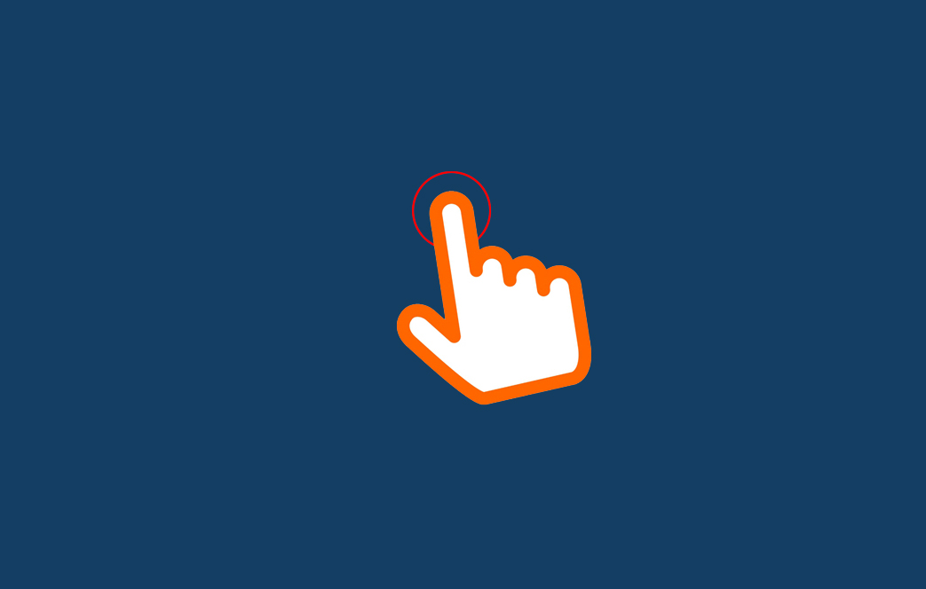PowerPoint '10 Hand clickhere icon Building Better Courses