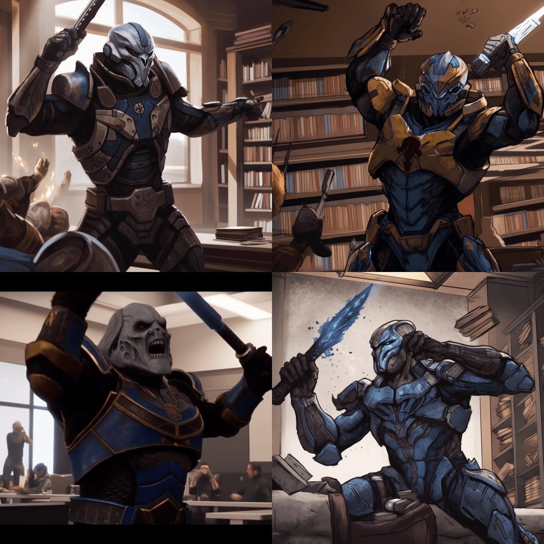 Quark, Commander Shepard, and Elroy Patashnik walk into a bar