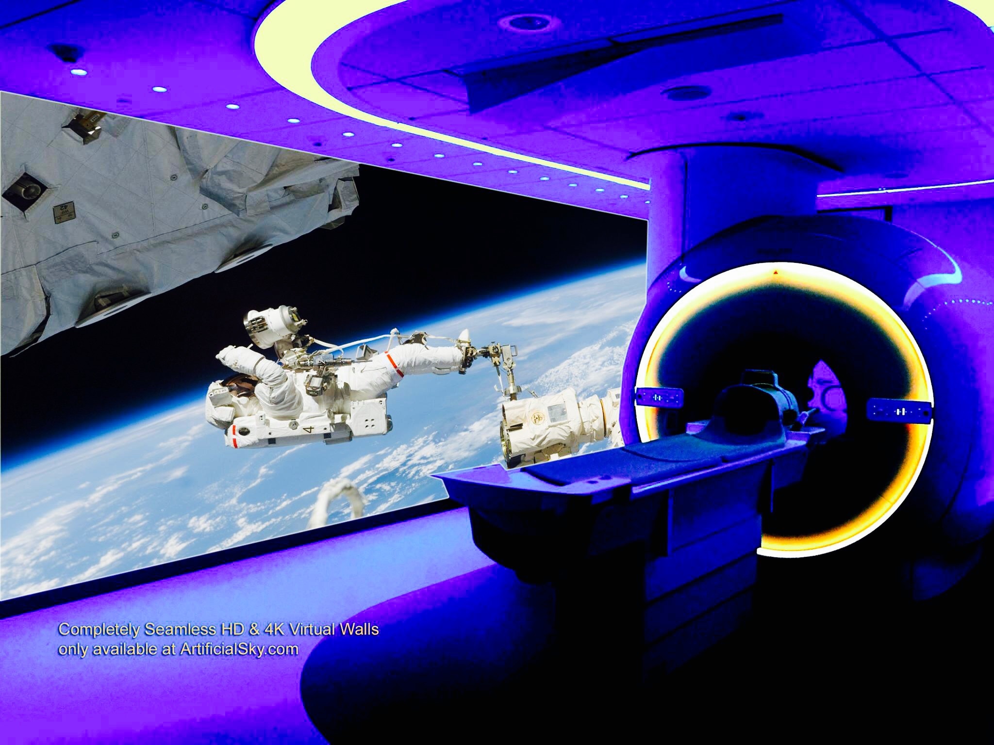 Virtual Walls Artificial Sky