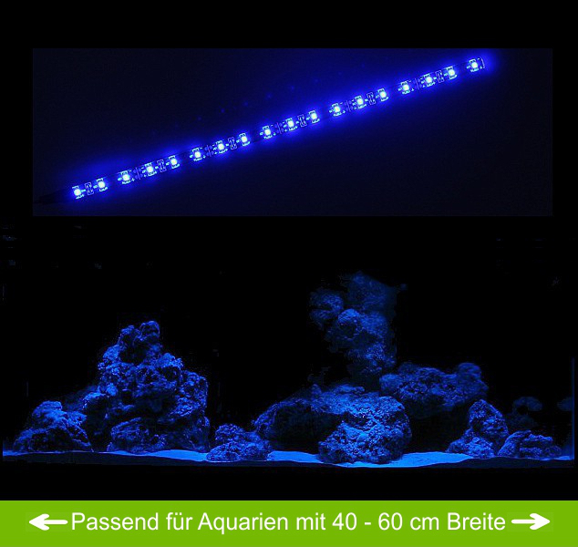 Creative Lights Aquarium Mondlicht 30 cm LED Blau