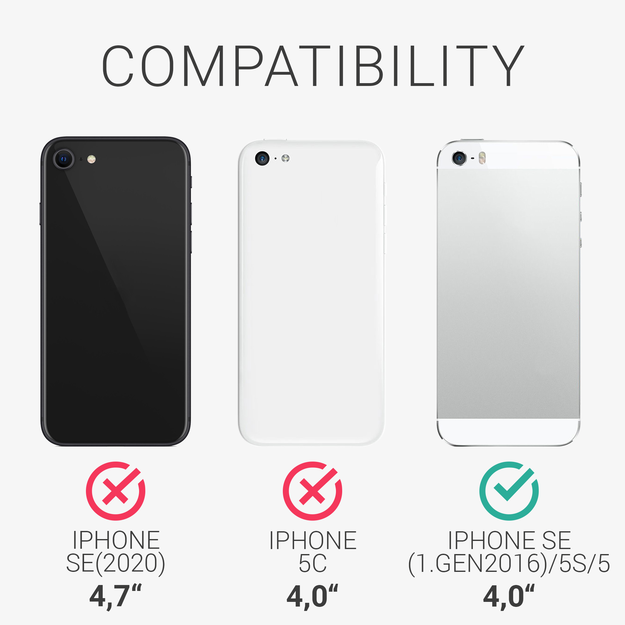 Silicone Case for Apple iPhone SE 1.Gen 2016 5 5S TPU