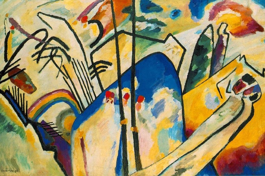 10 Most Famous Paintings By Wassily Kandinsky Learnodo Newtonic