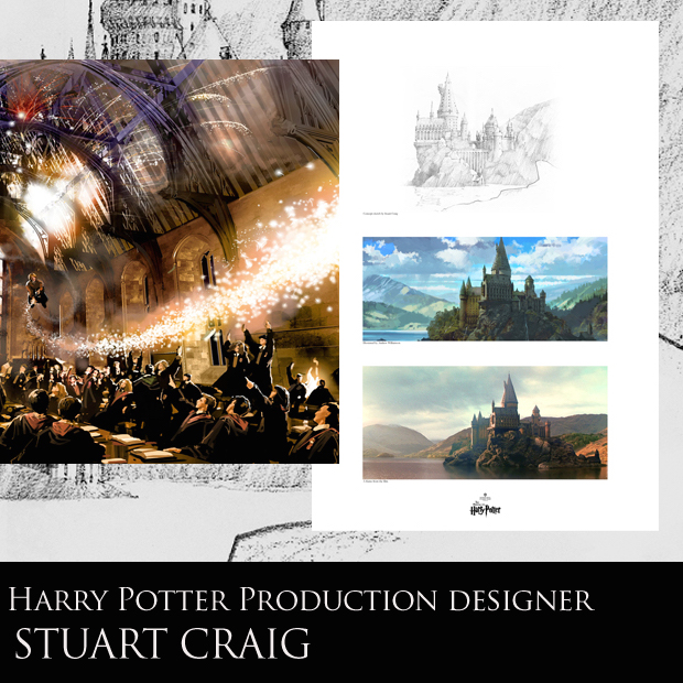 Harry Potter Concept Art Hogwarts