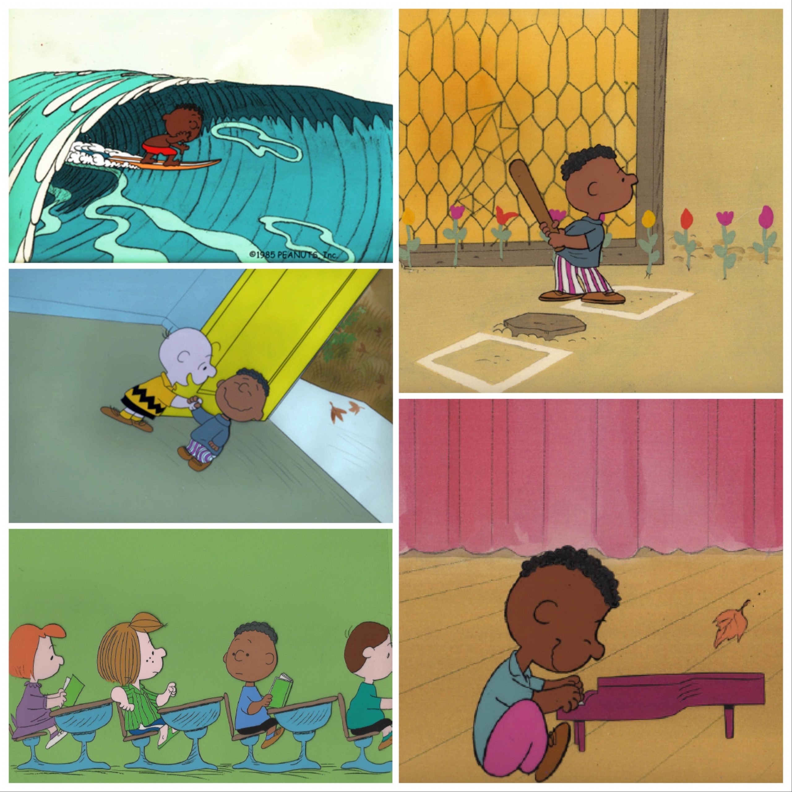 Peanuts Profile The Art of Franklin the iconic black Peanuts character