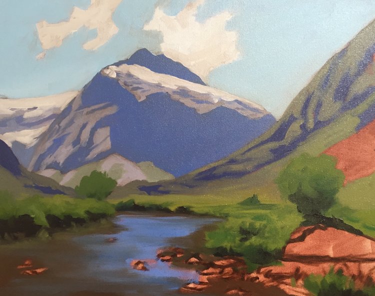 How to Paint a Mountain Landscape A Step by Step Guide•Art