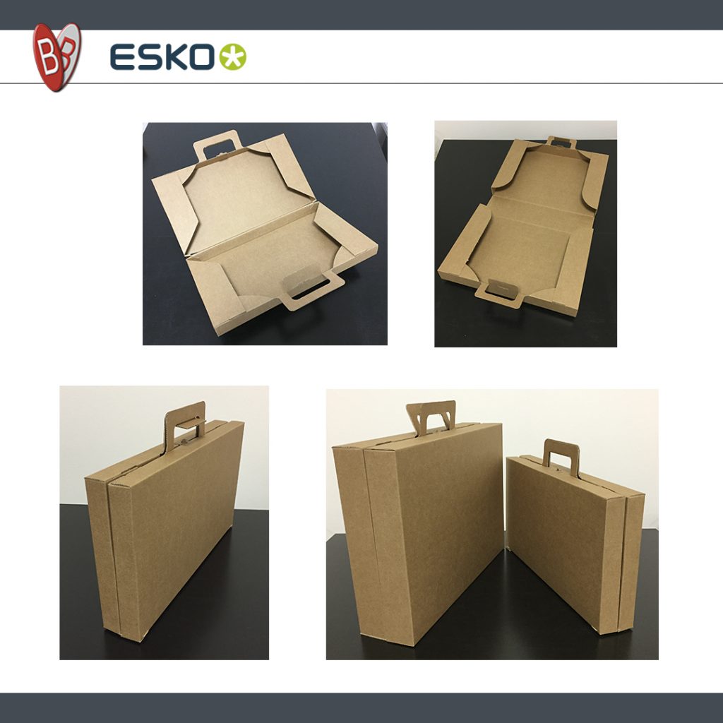 Cardboard Briefcase ArtiosCAD