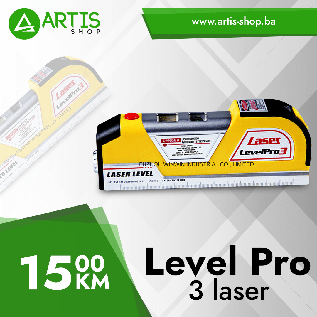 Level Pro 3 laser Artis Shop