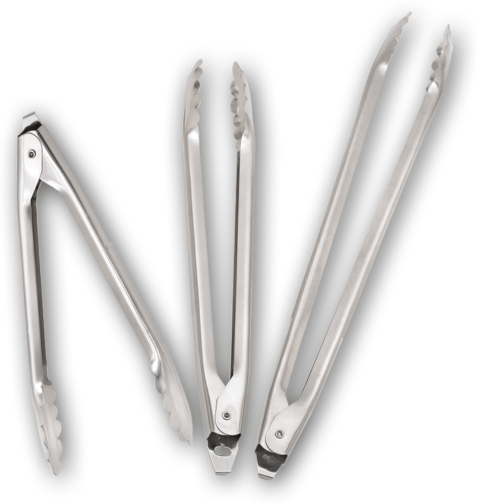 Pull Lock MultiUse Serving Tongs 12" Artisan Cooking