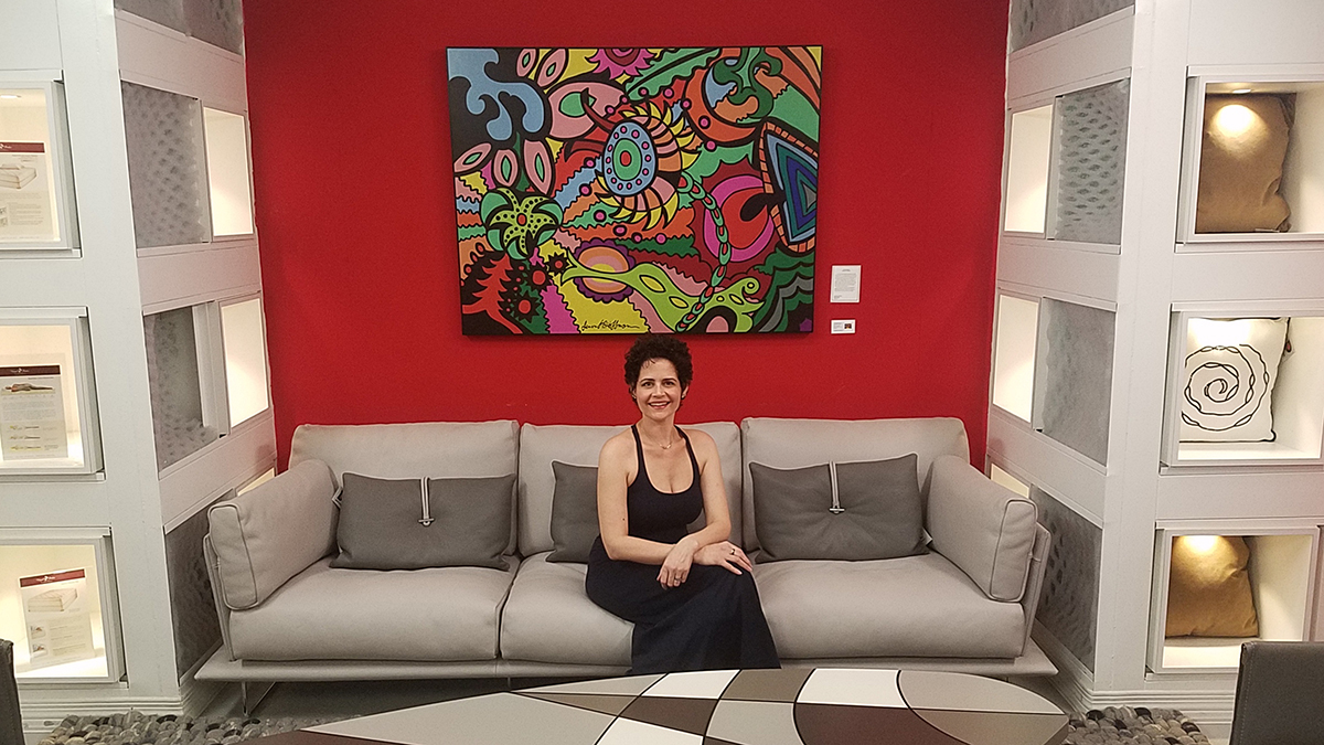 Large Metal Wall Art by Scottsdale Artist Jennifer Hoffman