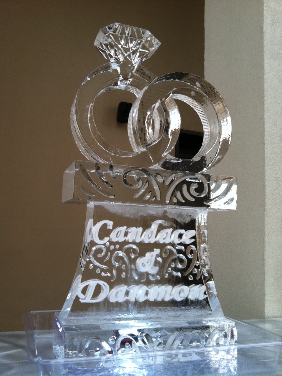 Weddings Artisan Ice Sculptures