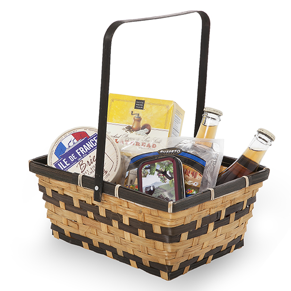 GIFTB04 Woven Bamboo gift basket ARTISANREE