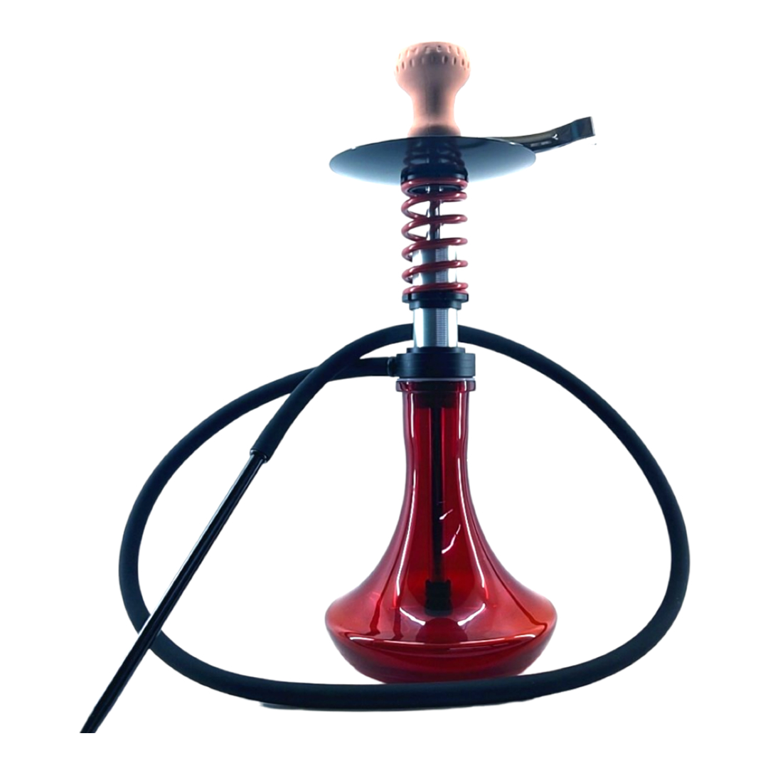 19inch Golden Mazaya Hookah with a Russianstyle static spring and