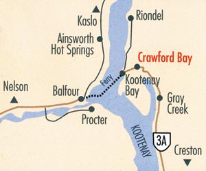 Crawford Bay Bc Map Our Area – Artisans Of Crawford Bay