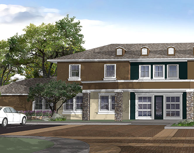 HIGHLAND POINT APARTMENTS ENTRANCE ArtistFoundry