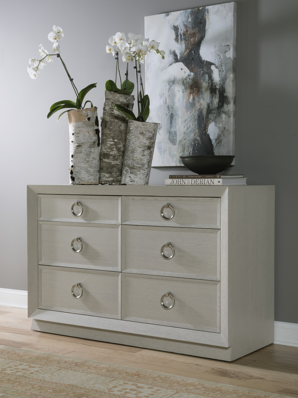 Zeitgeist White Double Dresser