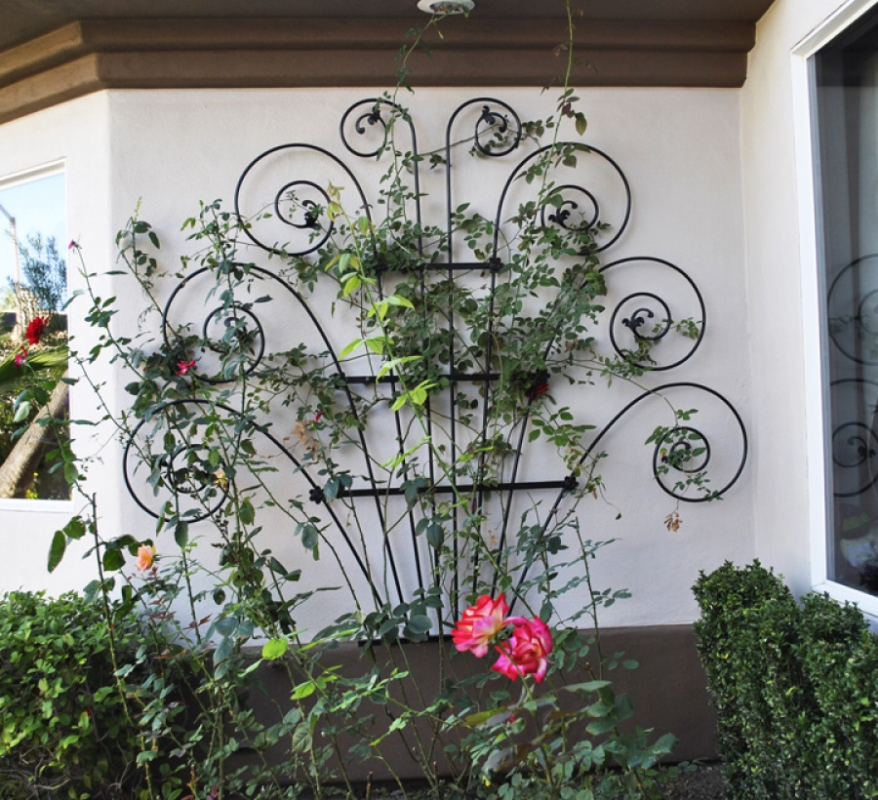 Wrought Iron Garden Trellises Las Vegas Artistic Iron Works