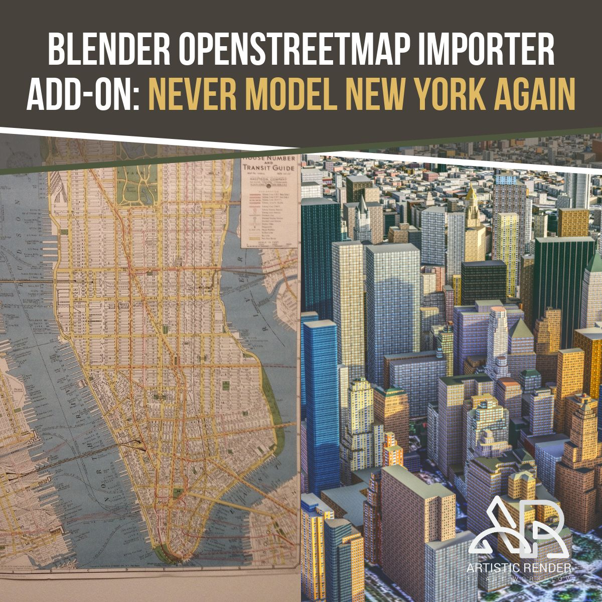 Blender Openstreetmap Importer Review And Guide Artisticrender Com