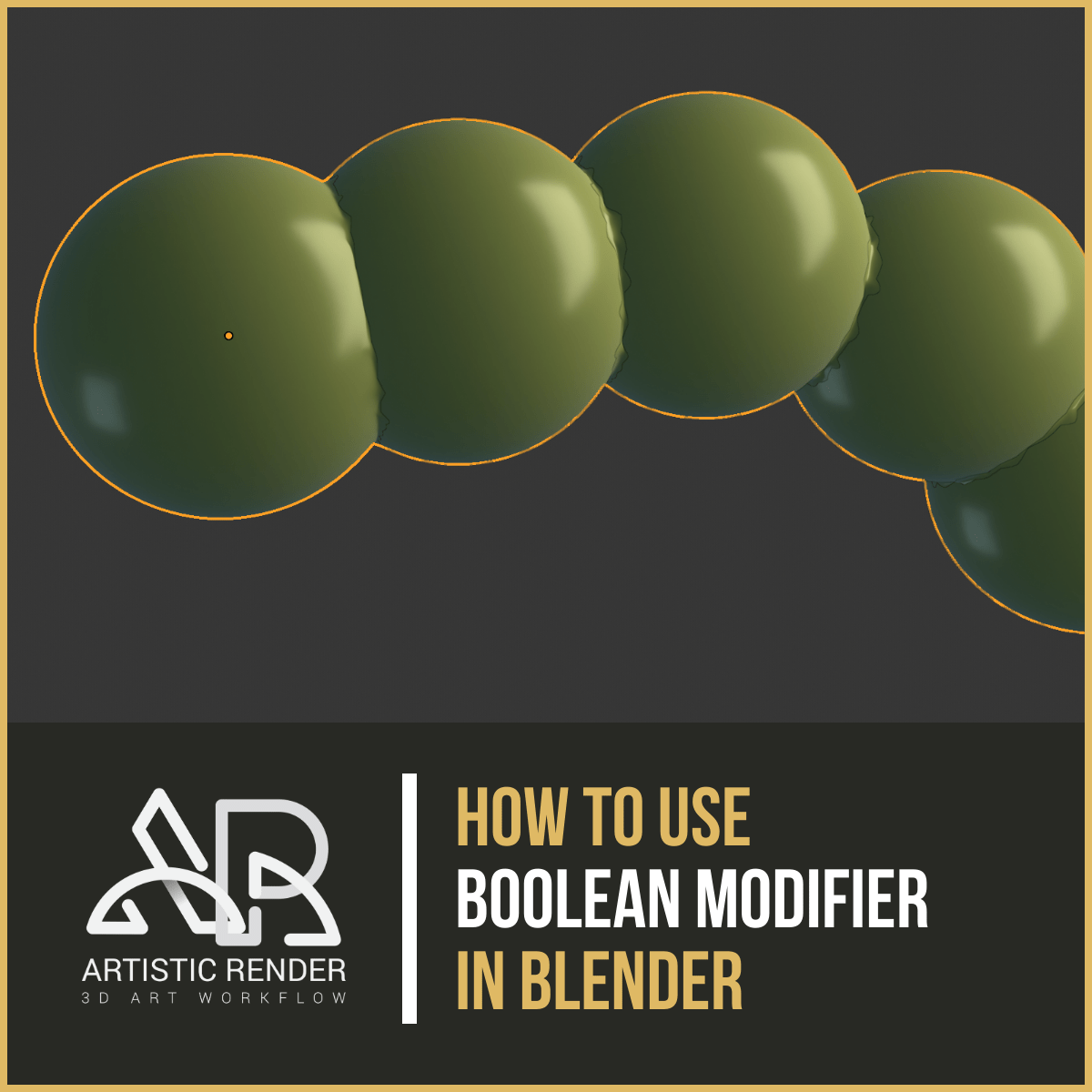 How to use boolean modifier in Blender