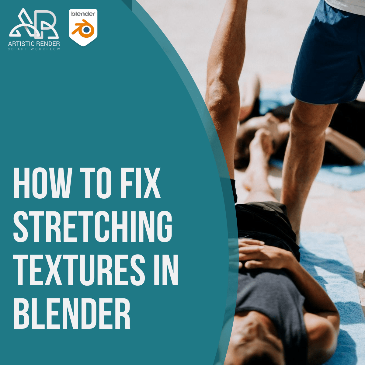 How to fix stretching textures and materials in Blender