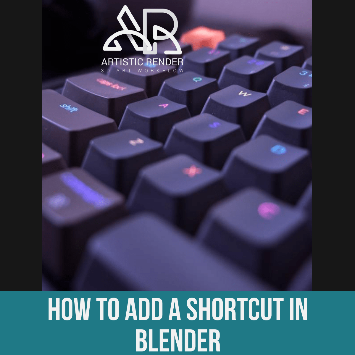 How to add a shortcut in Blender